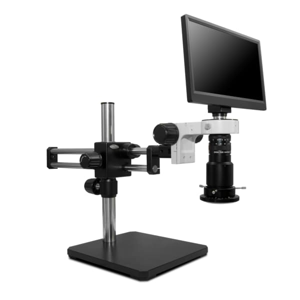 Macro Digital Inspection System With LED Light On Dual Arm Stand